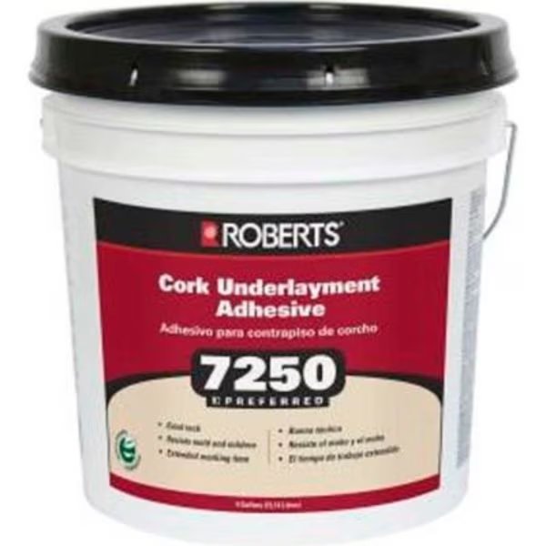 Roberts Cork Underlayment Adhesive, 4 Gallons, Qep, Mfr#: 7250-4